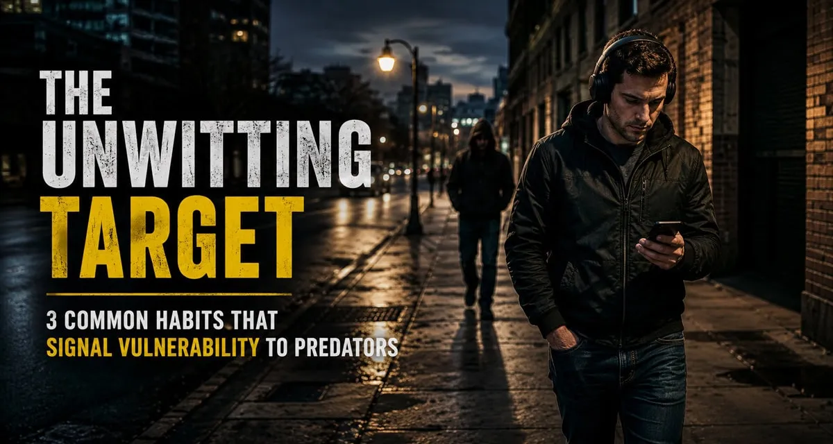 The Unwitting Target: 3 Common Habits That Signal Vulnerability to Predators