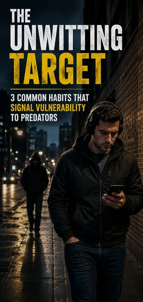 The Unwitting Target: 3 Common Habits That Signal Vulnerability to Predators