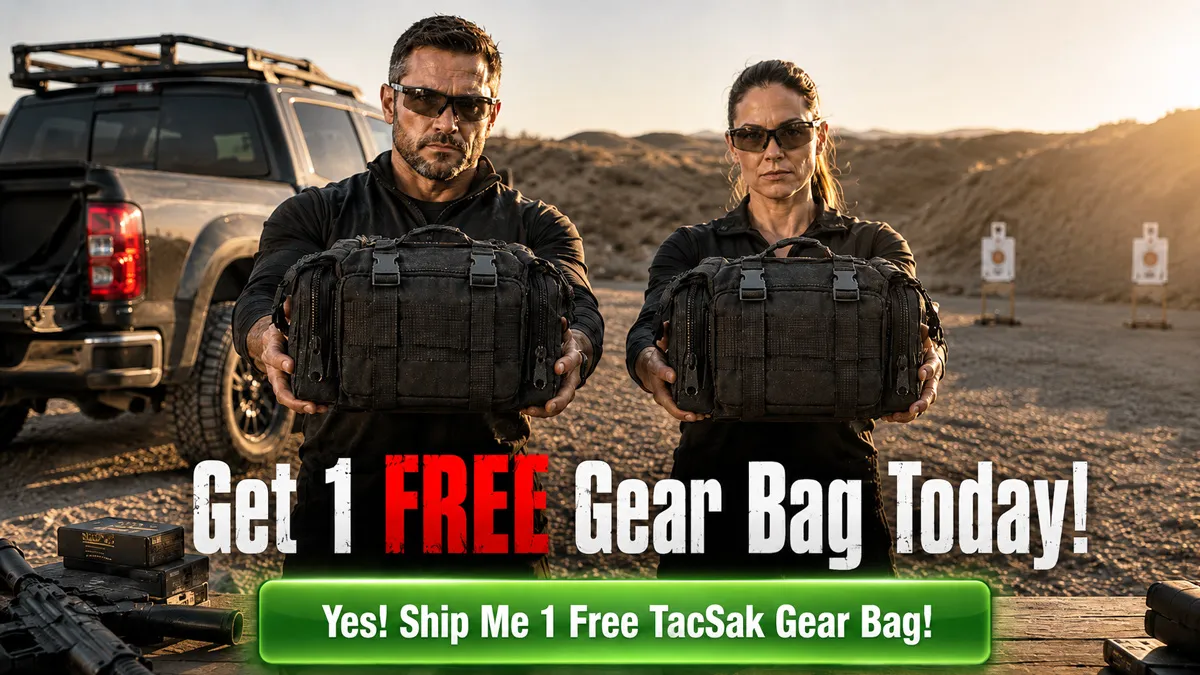 Get 1 free gear bag today - claim now