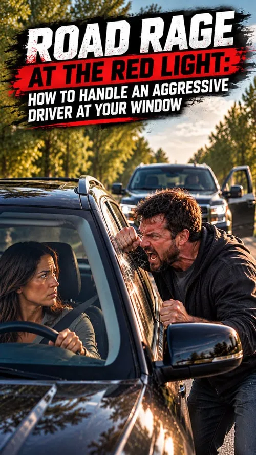 Road Rage at the Red Light: How to Handle an Aggressive Driver at Your Window