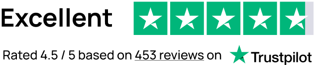 Excellent Trustpilot rating