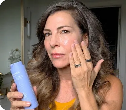 Massage RenewaCell into the skin