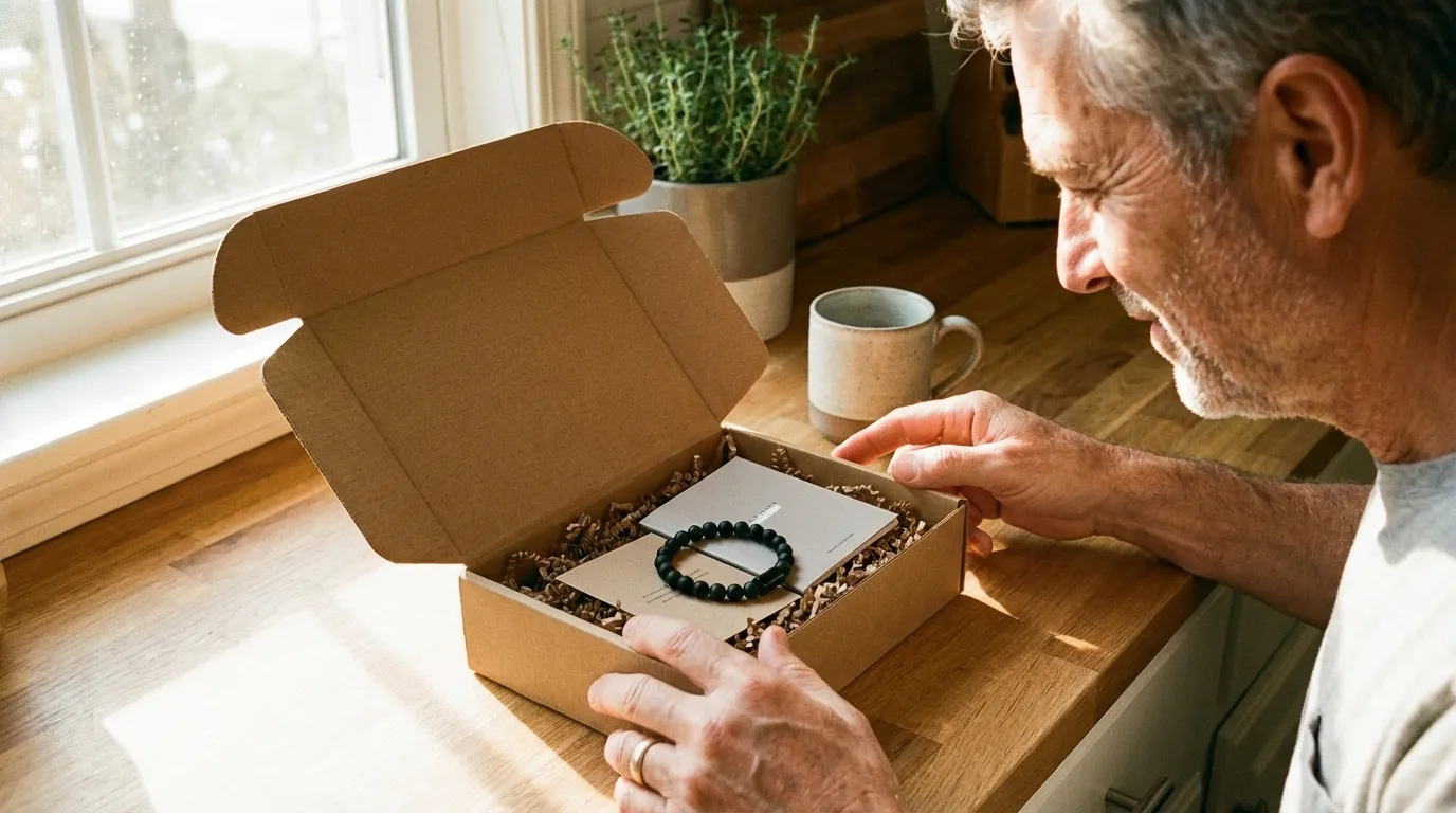 ProstaCalm bracelet in package