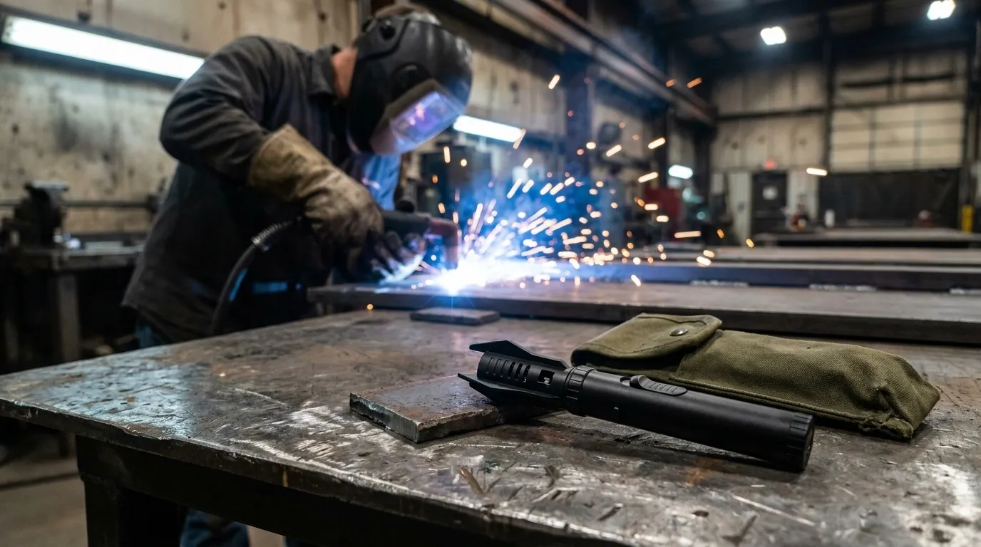 Industrial plasma cutter and military survival kit