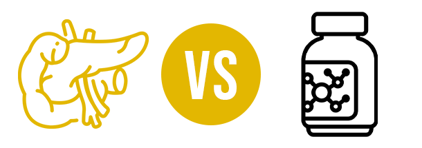 Beef Pancreas vs Digestive Aid comparison