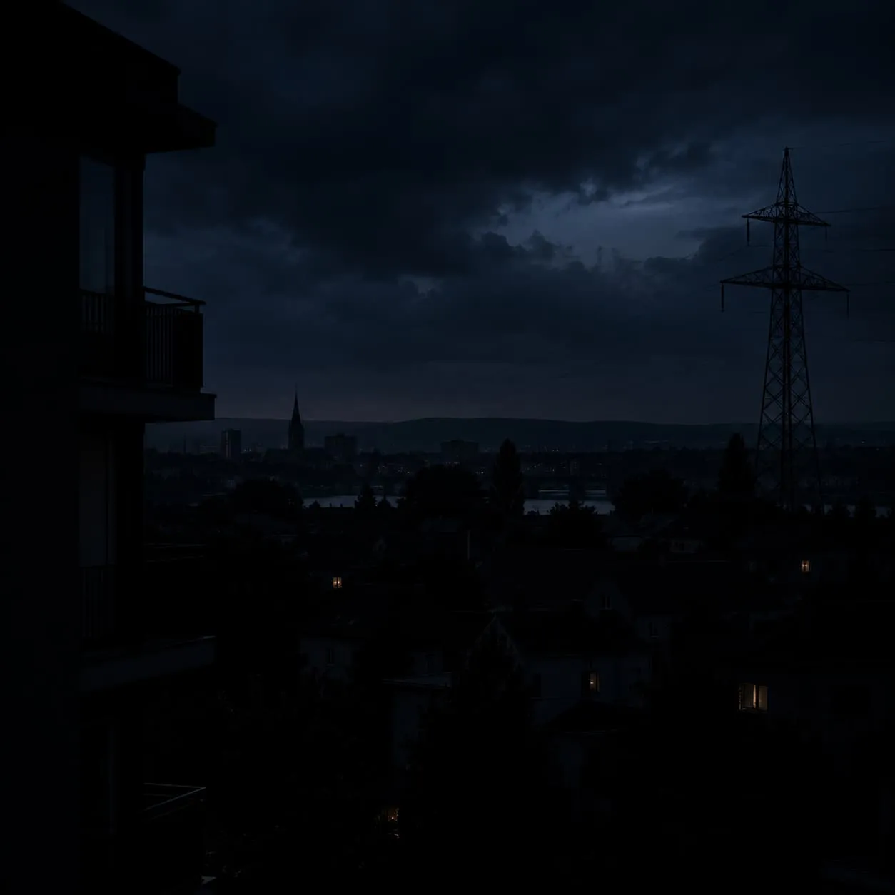 Stromausfall am Abend – der Strom-Safe PRO leuchtet