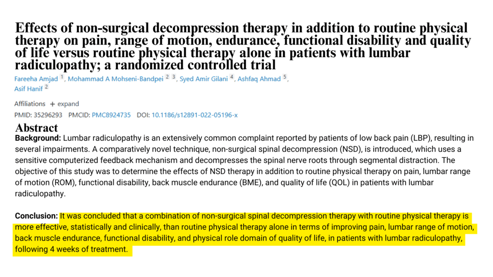 Clinical Results