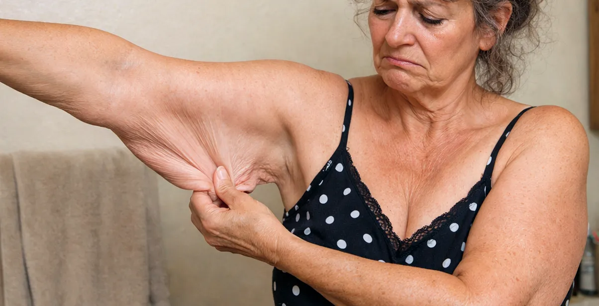 Woman’s arm after