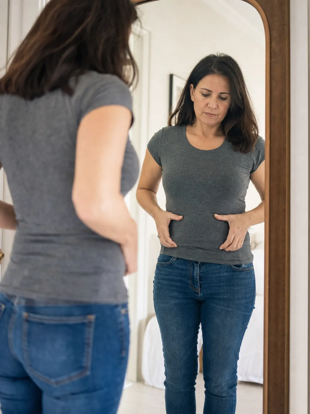 Stubborn belly fat hangs on no matter how clean you eat. placeholder image