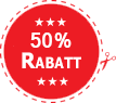 50% off badge