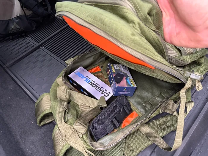 Customer photo of the OD Green bag