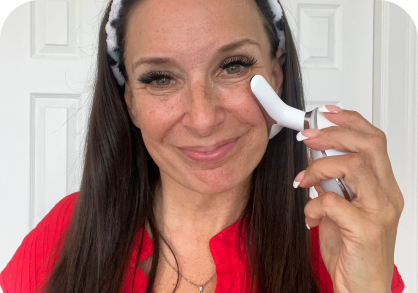 Customer using Renewa device