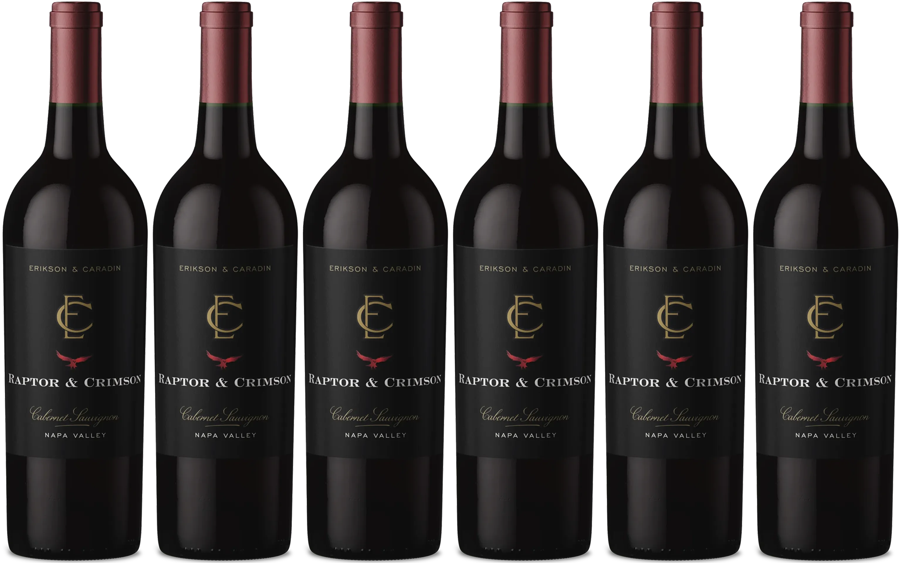 Erikson & Caradin Raptor & Crimson Cabernet Sauvignon Case of 6
