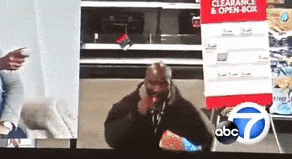 Man punched a guy at Walmart