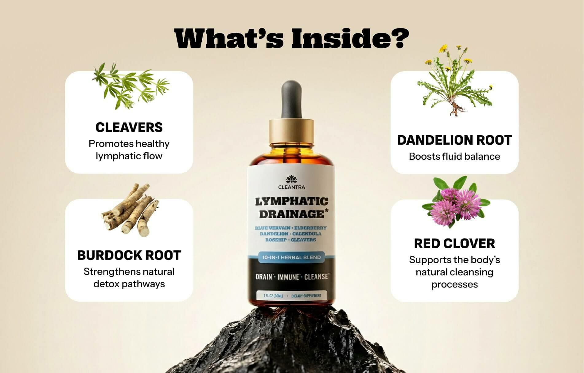 Cleantra Lymphatic Drainage Drops