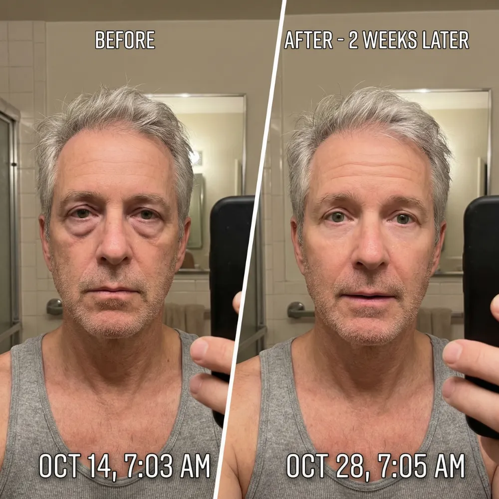 Before and after results
