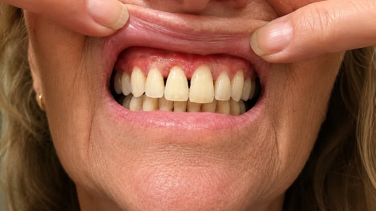 Day 14 gum line