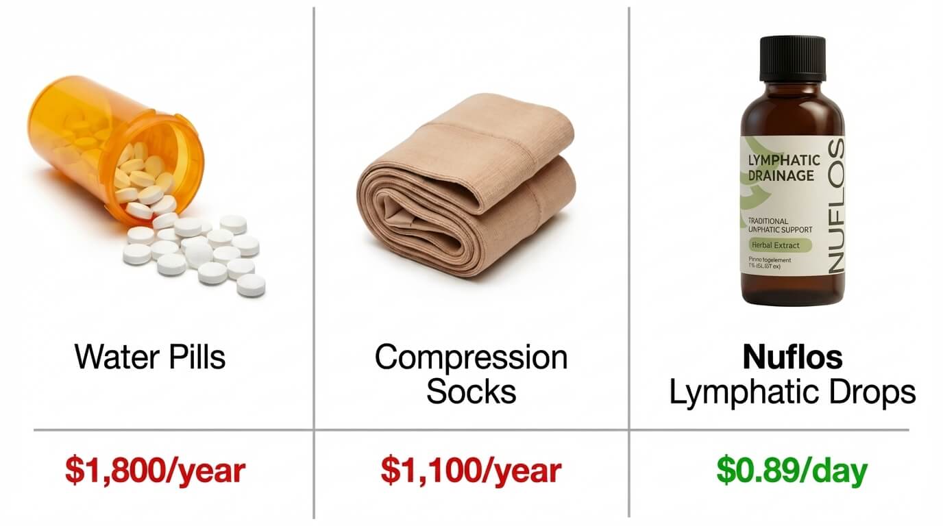 Comparison nuflos vs common solutions