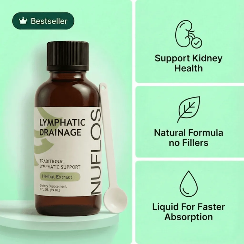 Nuflos Lymphatic Drainage Drops