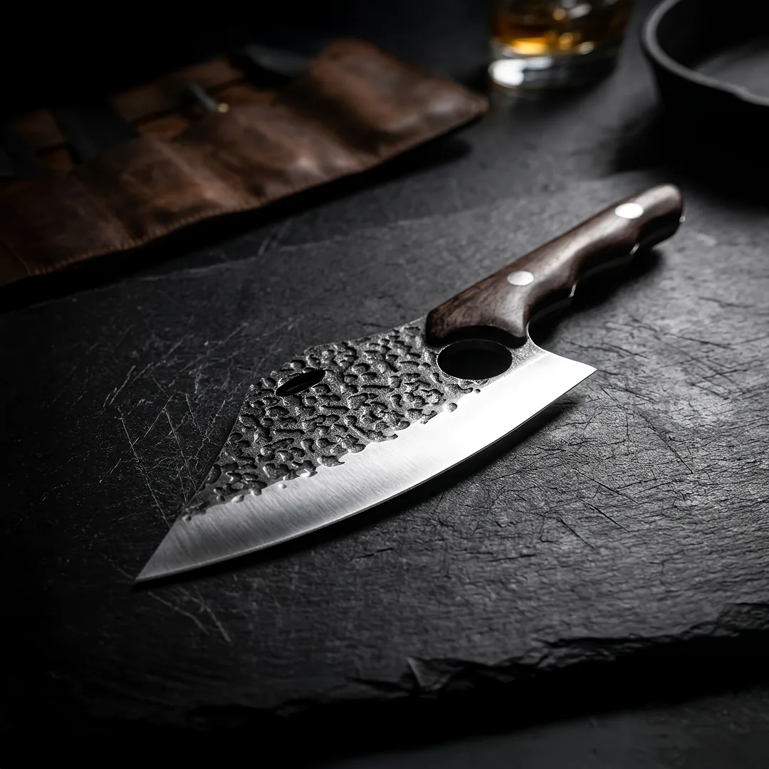 Gator on a dark surface, moody hero shot