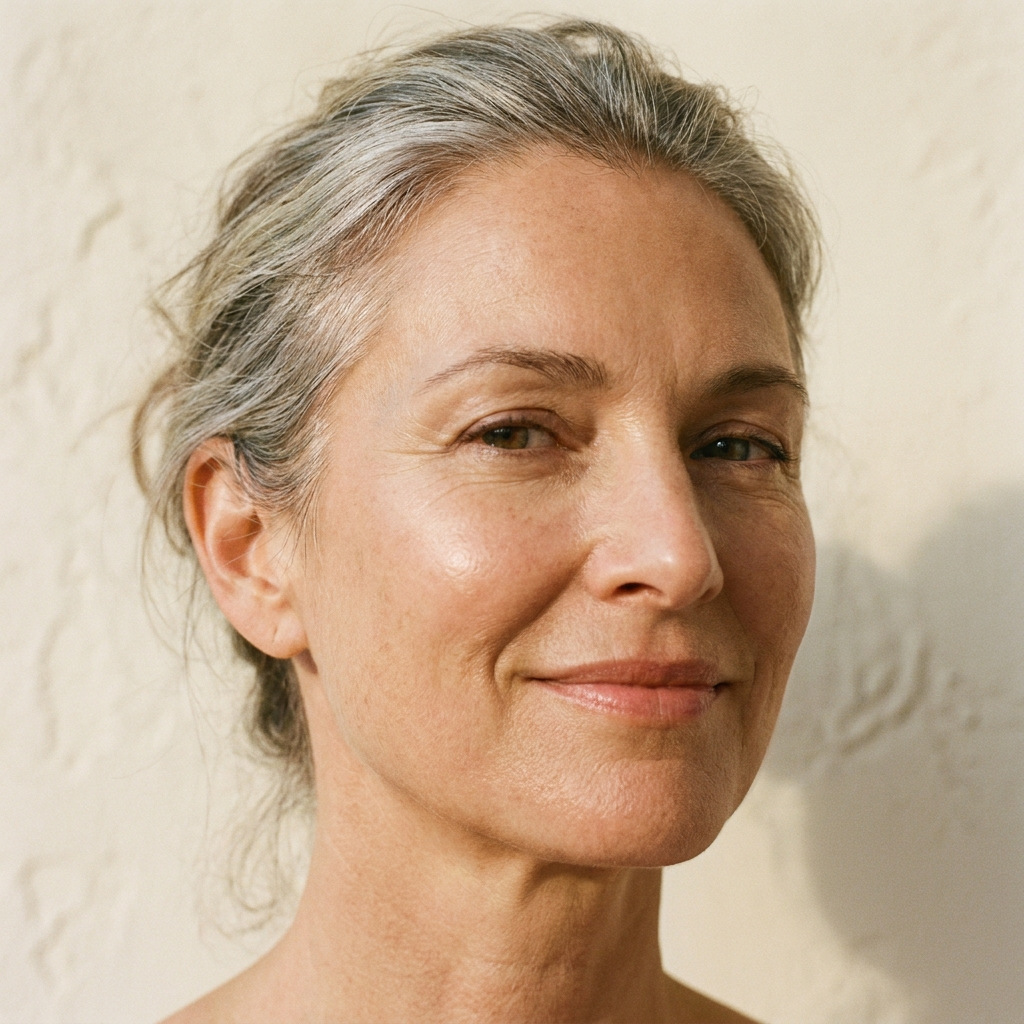 Plumper youthful-looking complexion