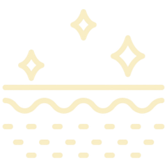 Firm-looking skin icon