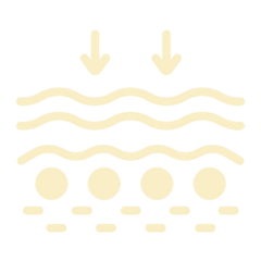 Smooth-looking skin icon