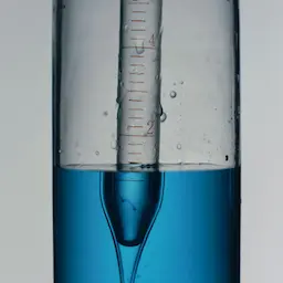 Test tube with liquid representing Inner Balance's science-backed hormone research