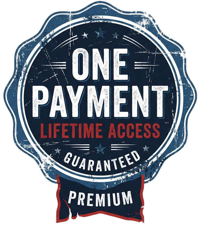 One Payment, Lifetime Access