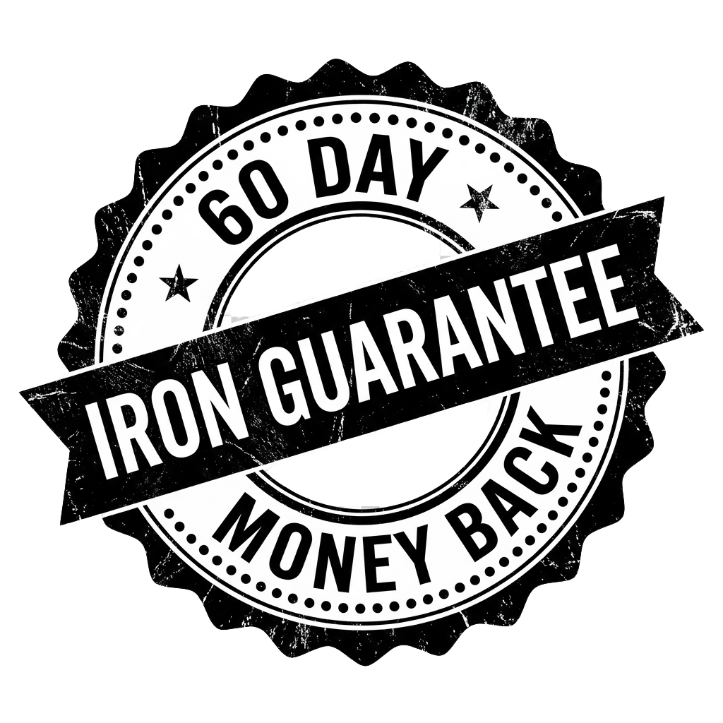 60-Day Iron Guarantee