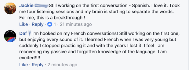 Student testimonial