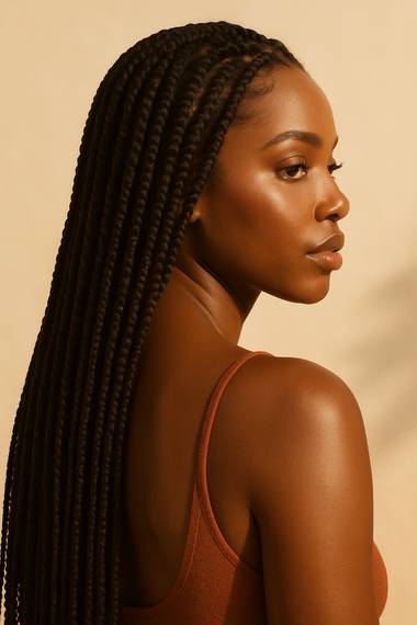 Knotless braids
