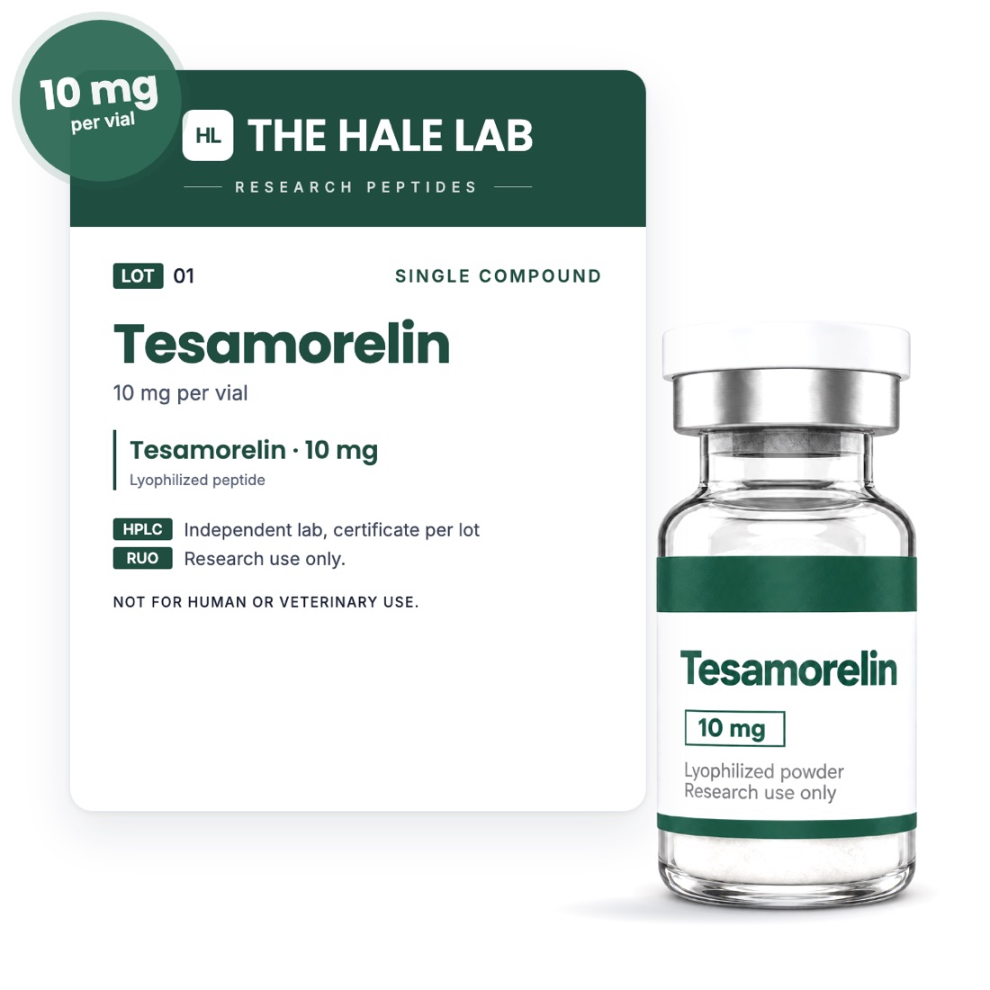 Tesamorelin 10 mg