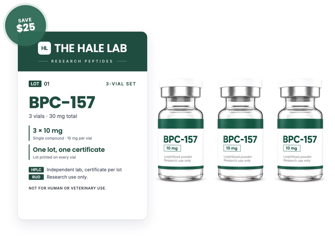 BPC-157 3-vial set