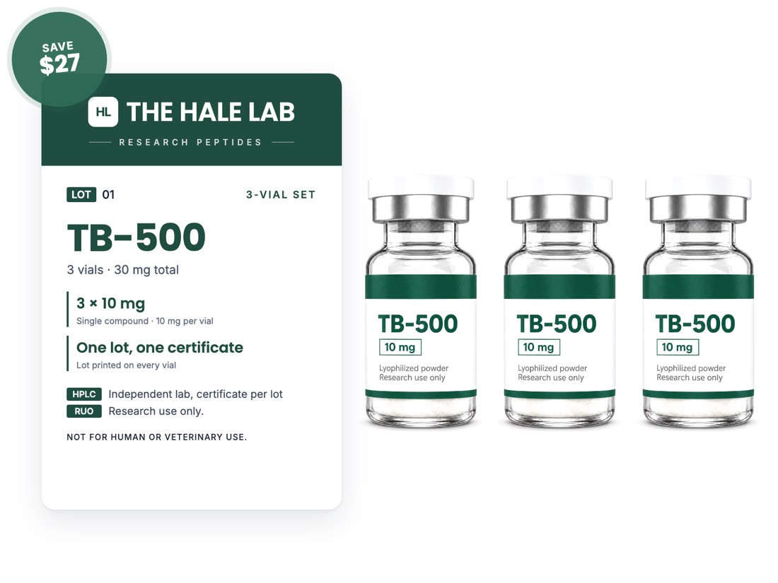 TB-500 3-vial set