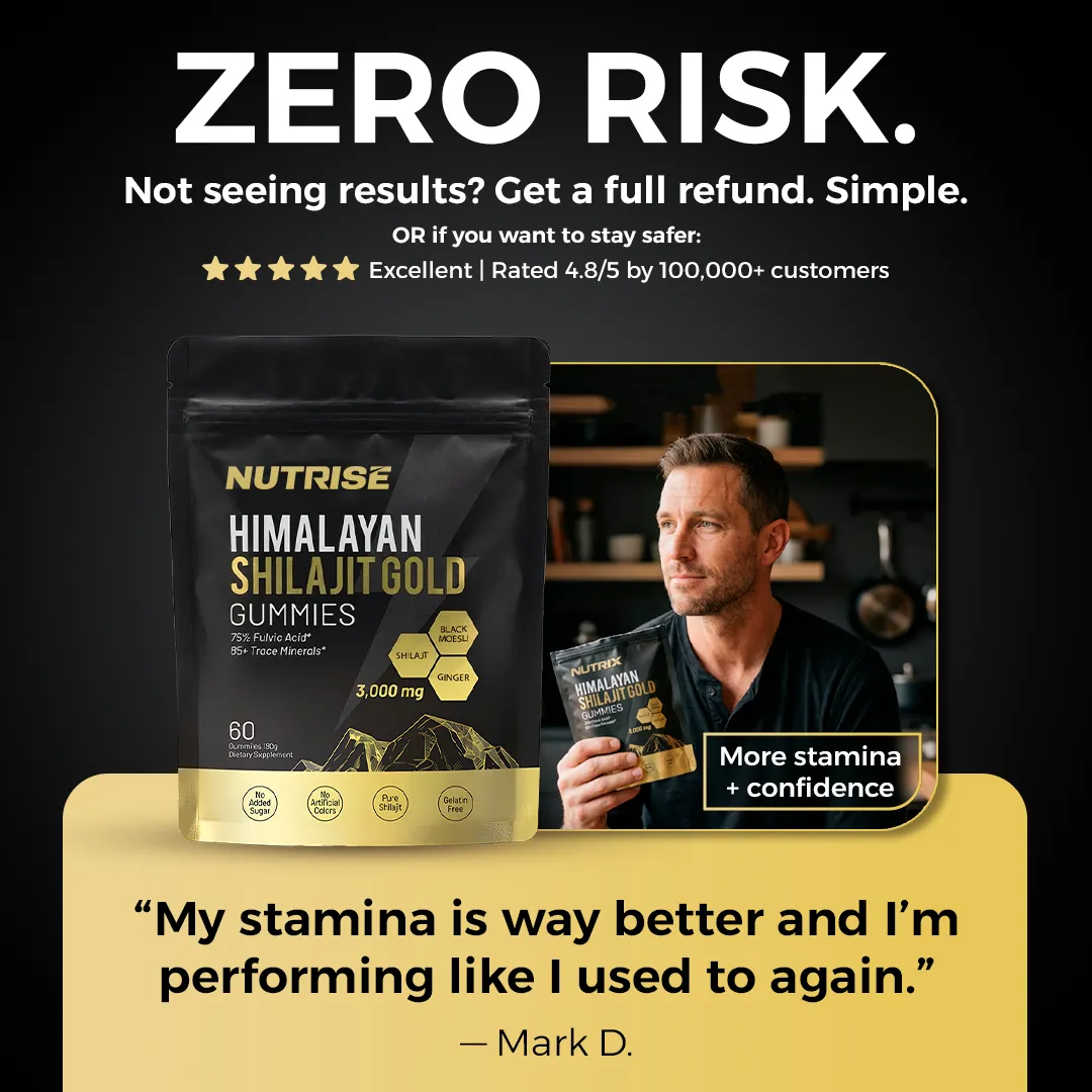 Pure Shilajit Gummies – Now 3-in-1 Support