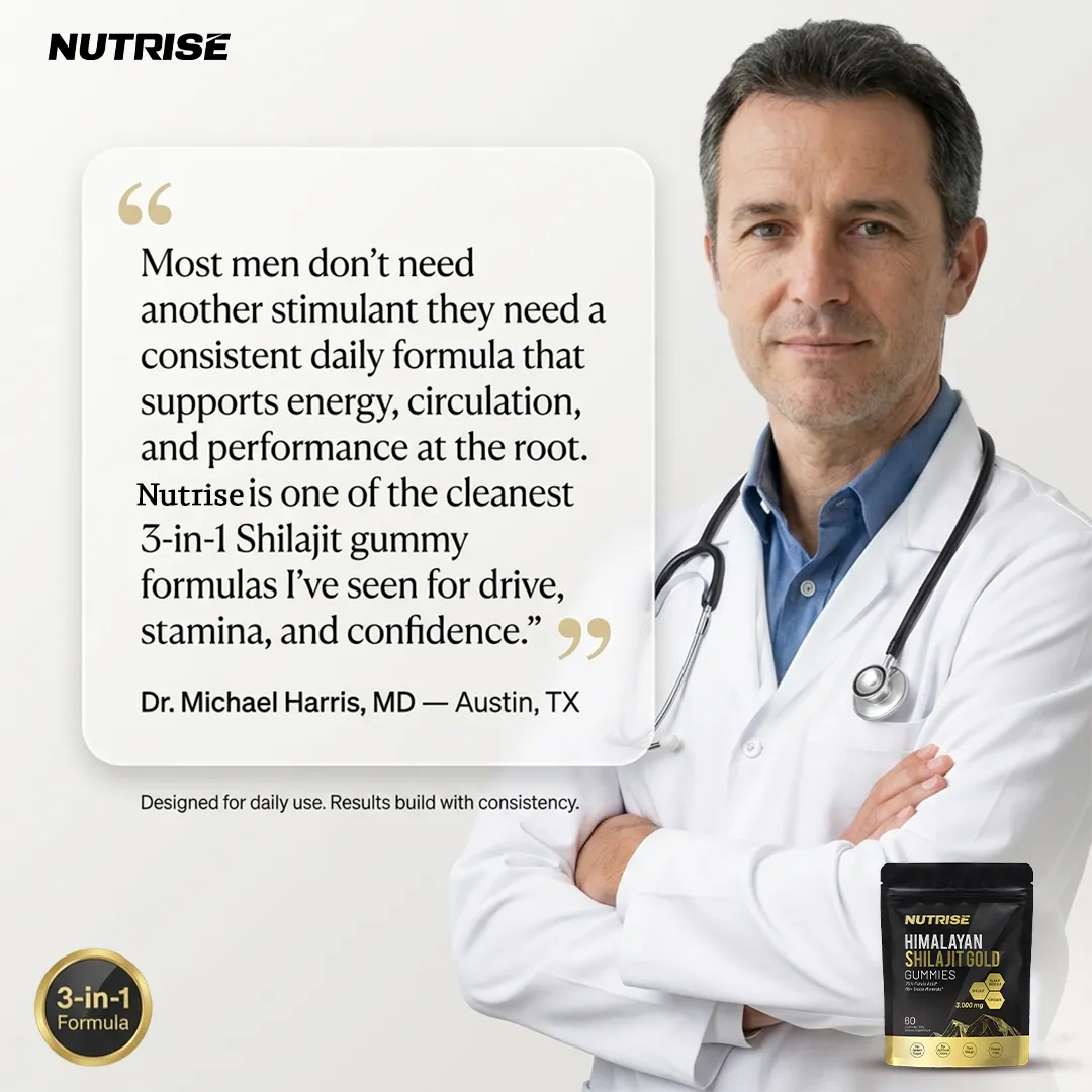 Pure Shilajit Gummies – Now 3-in-1 Support