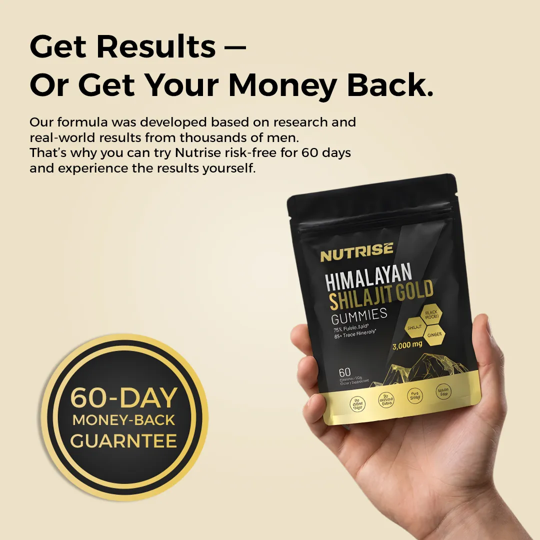 Pure Shilajit Gummies – Now 3-in-1 Support