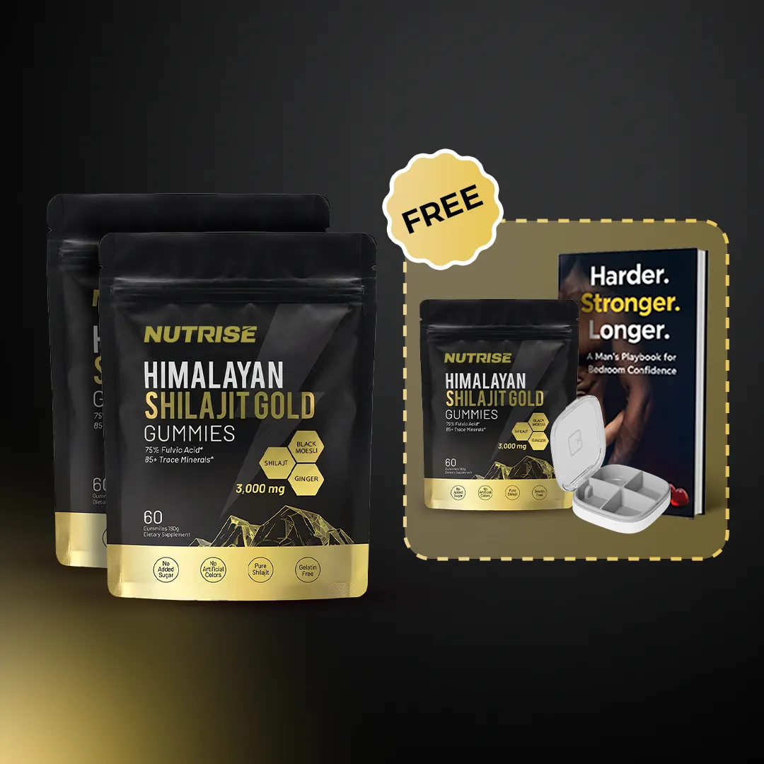 Pure Shilajit Gummies – Now 3-in-1 Support