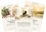Kostenlose Begleit-Guides: Das Gesprächs-Heft, Der Sechs-Monats-Begleitplan, Die Ernährungs-Übersicht