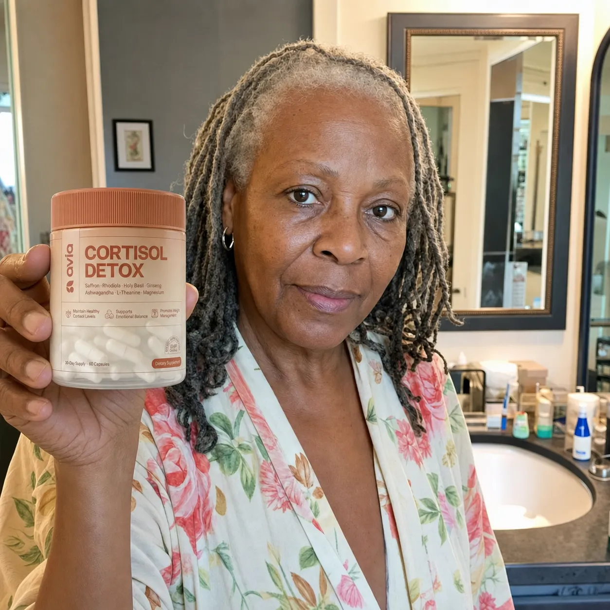 Customer with Avia Cortisol Detox