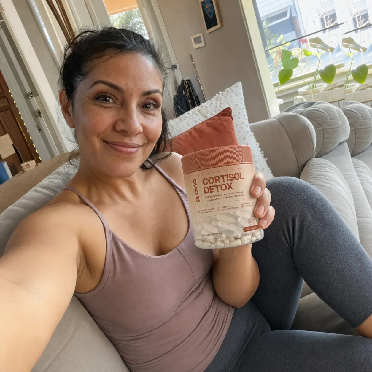 Customer with Avia Cortisol Detox