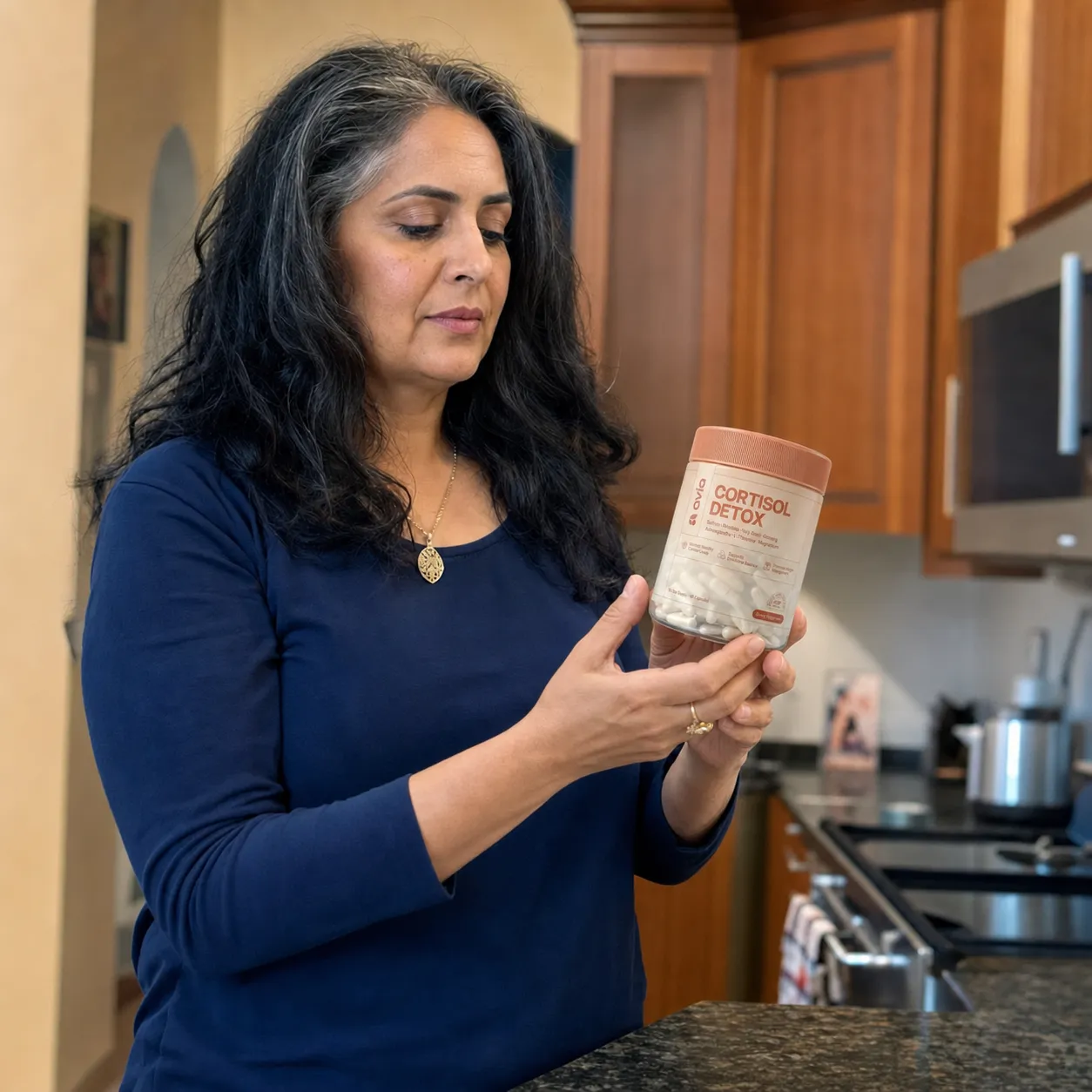 Customer with Avia Cortisol Detox