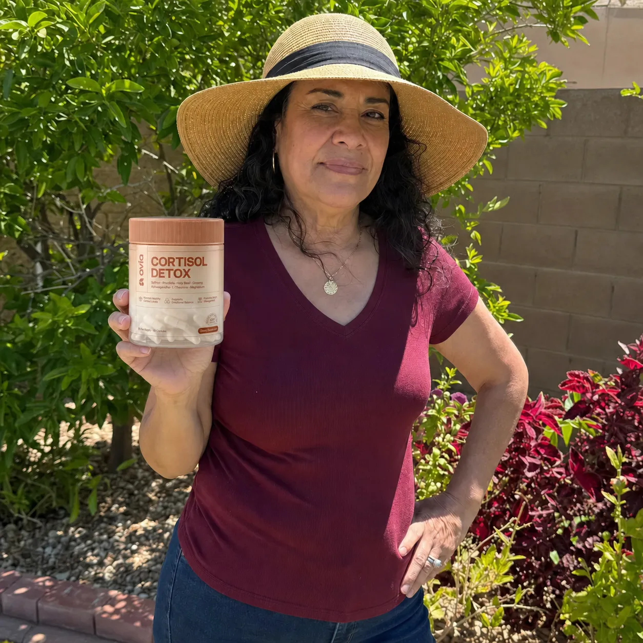 Customer with Avia Cortisol Detox
