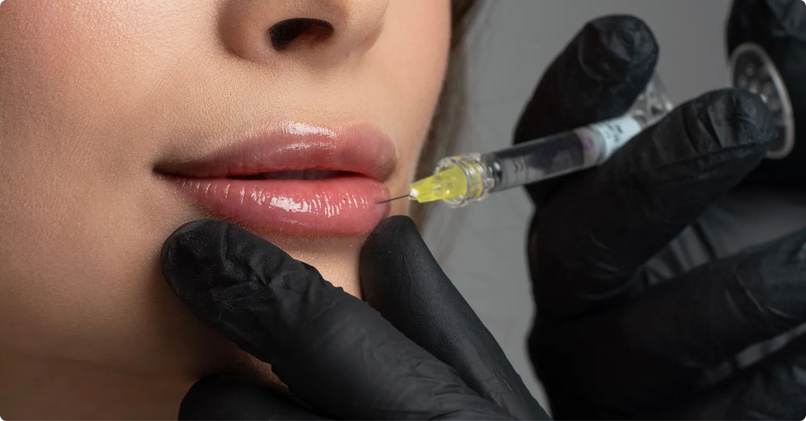 Lip injection treatment