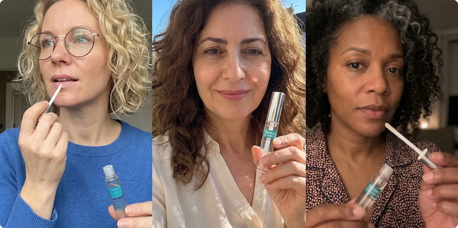 Women using LipFill™ Booster