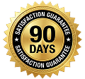 90 day satisfaction guarantee