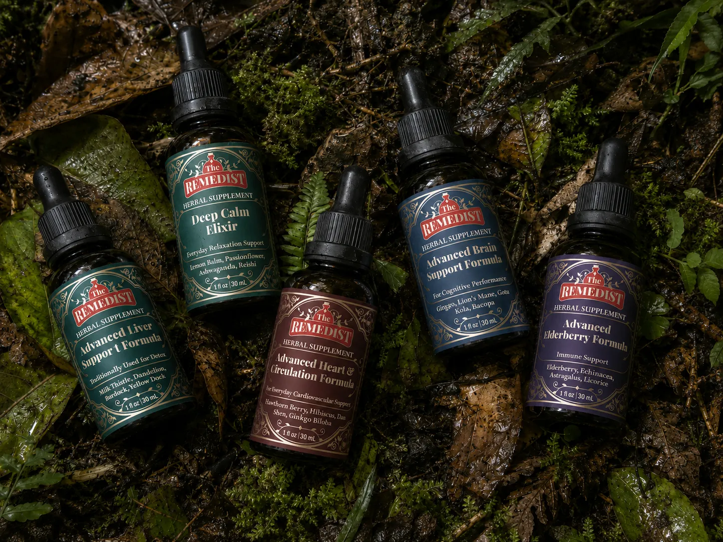 The Remedist Tincture Collection