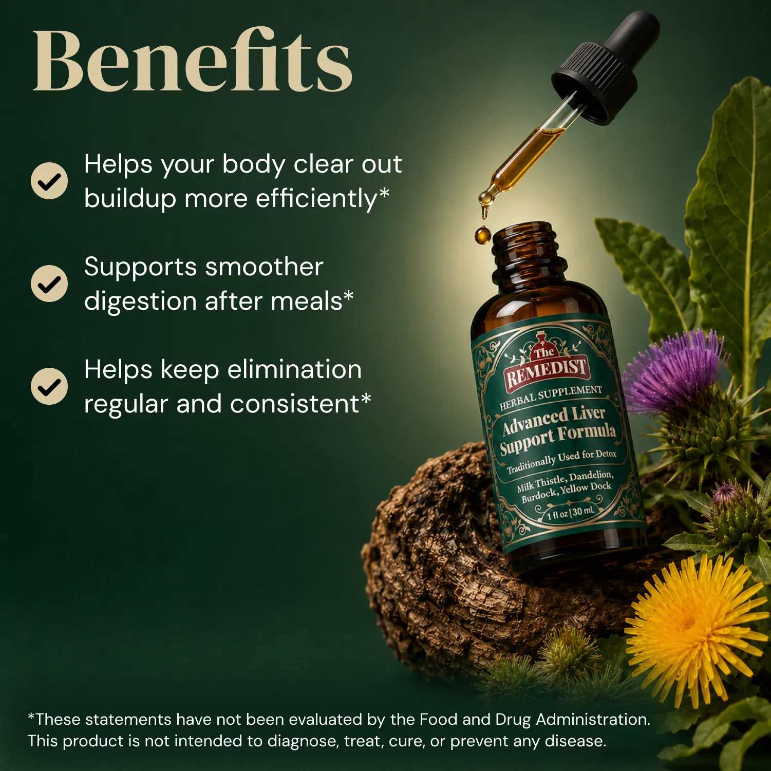 Advanced Liver Support Formula - Benefits
