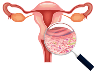 Probiotic science illustration